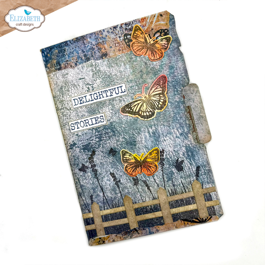 Elizabeth Craft Designs - Stempelset "Cracked Fields" Clear Stamps