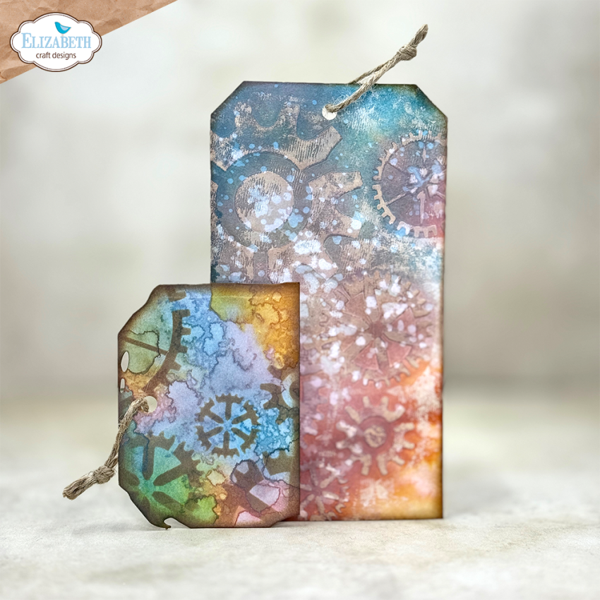 Elizabeth Craft Designs - Schablone "Journal 8" Stencil