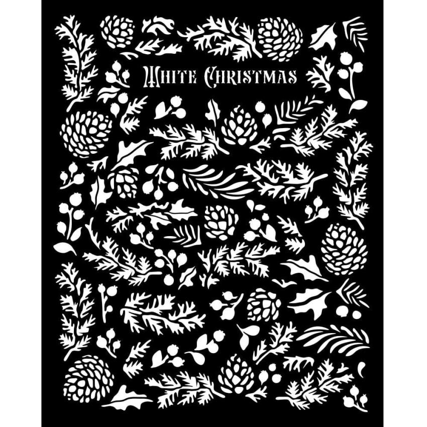 Stamperia - Schablone 20x25cm "Pine Cones" Stencil
