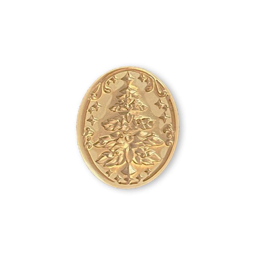 Stamperia - Wachssiegel Stempel "Christmas Tree" Wax And Seals Handle With Seal