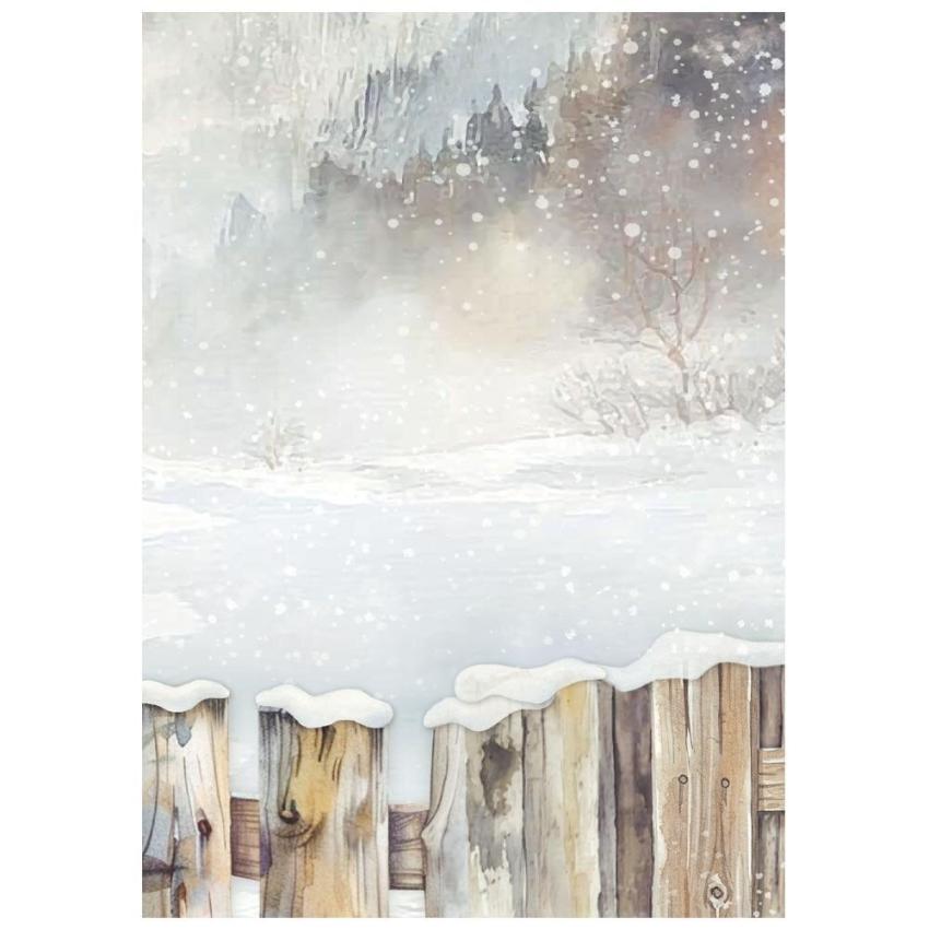 Stamperia - Decopatch Papier "Backgrounds" Decoupage A6 - 8 Bogen  