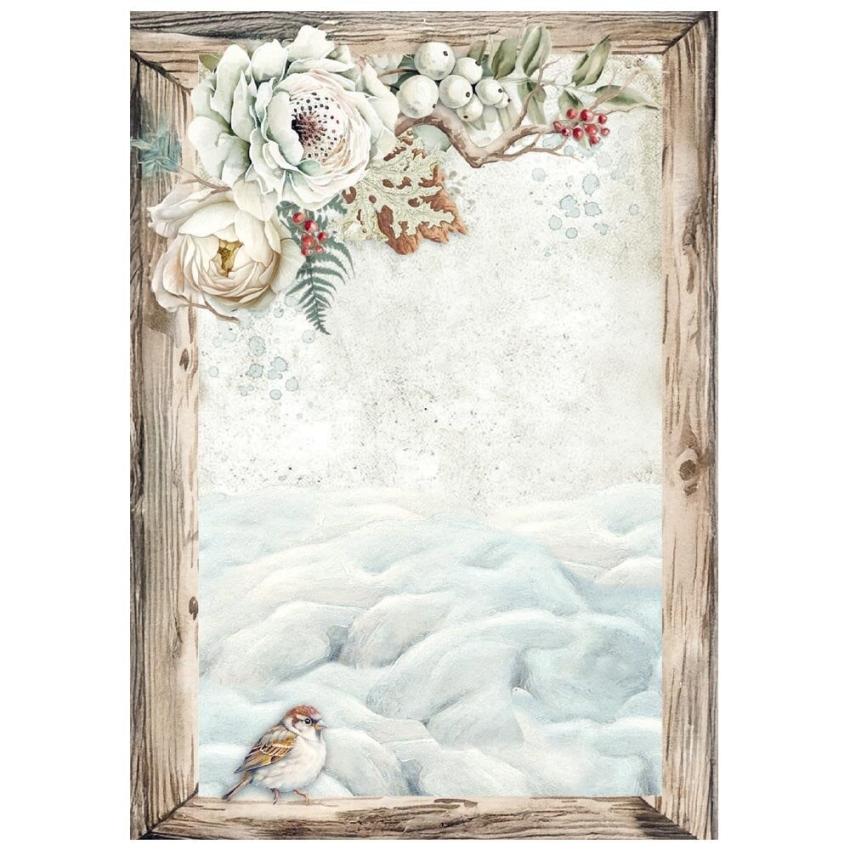 Stamperia - Decopatch Papier "Backgrounds" Decoupage A6 - 8 Bogen  