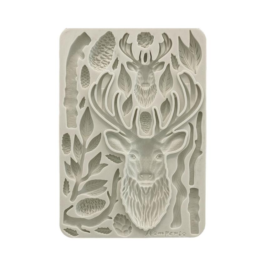 Stamperia - Gießform A5 "Deer" Soft Mould 