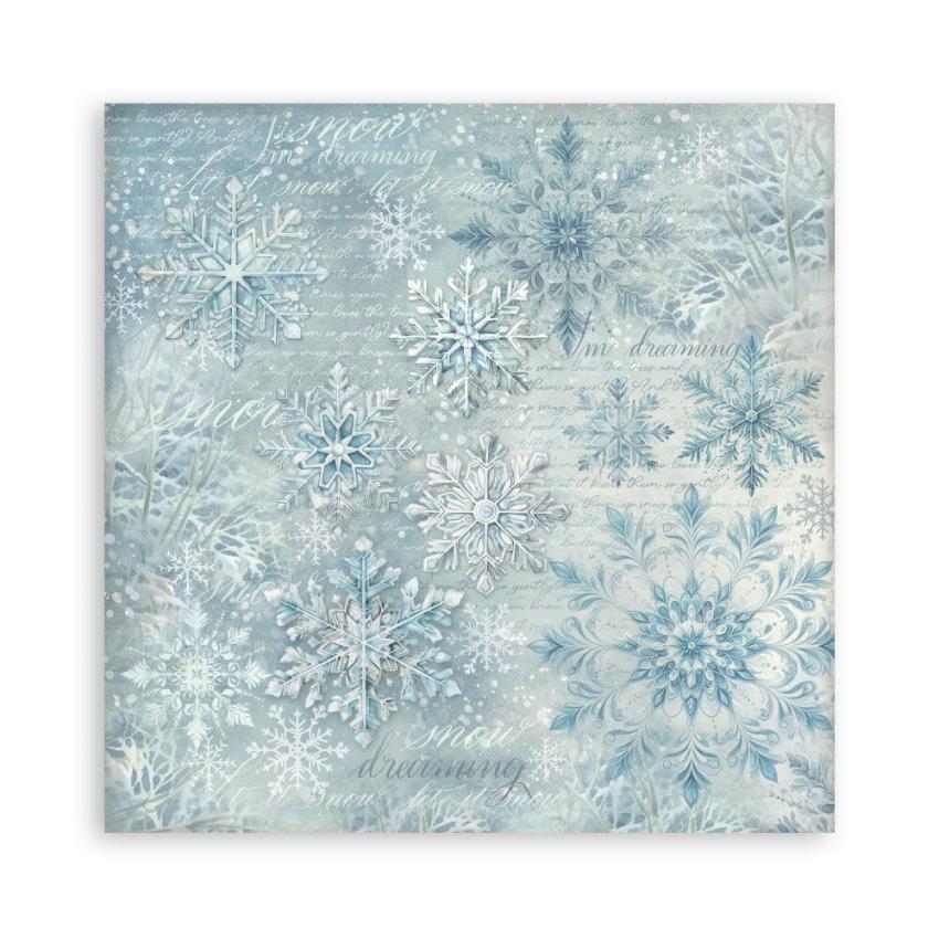 Stamperia - Designpapier "The Owl's House" Maxi Paper Pack 8x8 Inch - 22 Bogen