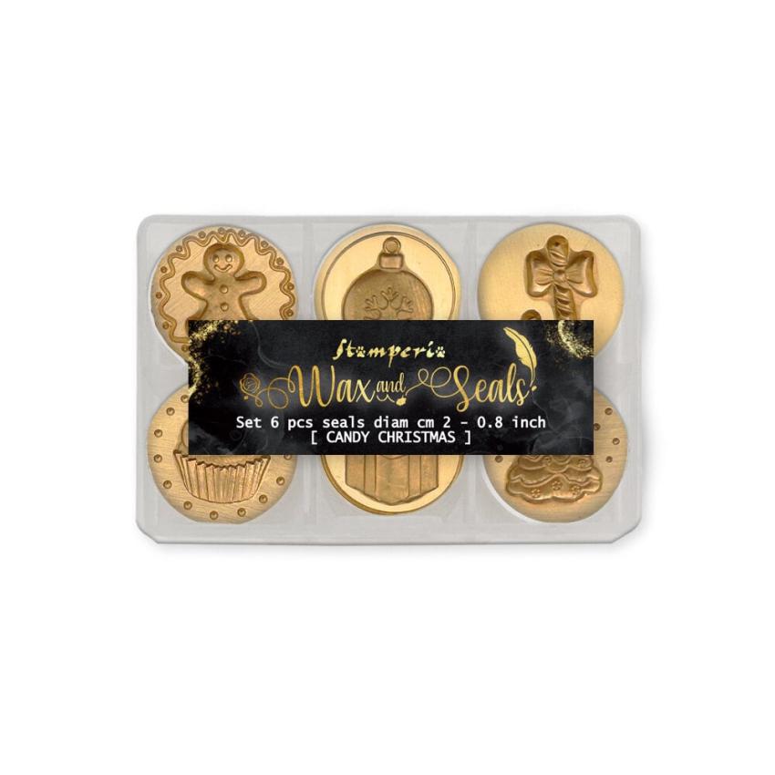 Stamperia - Wachssiegel "Kiss & Seals Kit" Wax and Seals