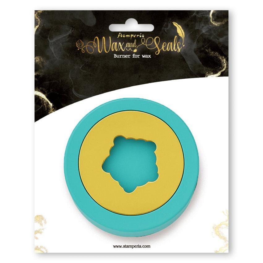 Stamperia - Wachssiegelofen "Burner for Wax Turquoise" Wax and Seals