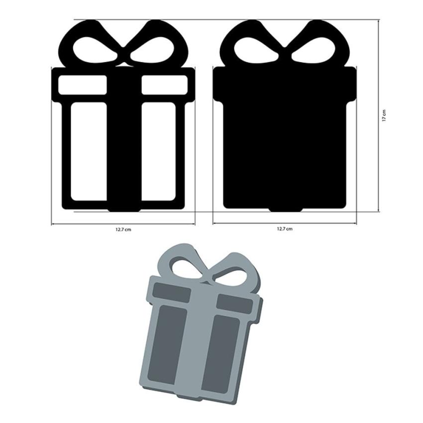 Stamperia - Holzteile "Gift" MDF Crafty Shapes Blanks