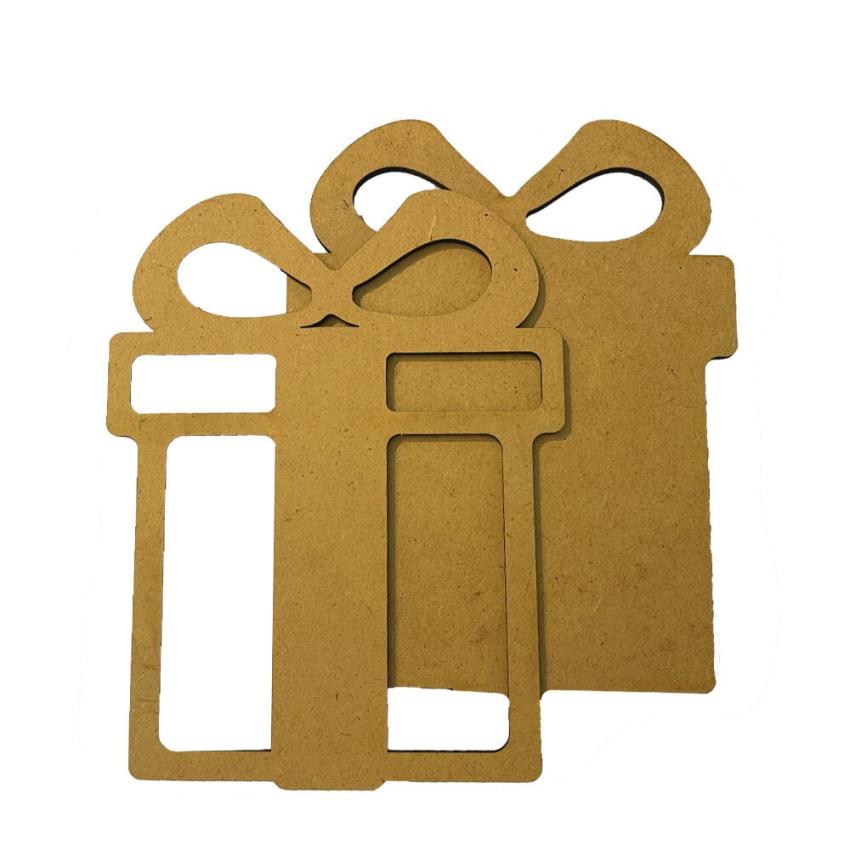Stamperia - Holzteile "Gift" MDF Crafty Shapes Blanks