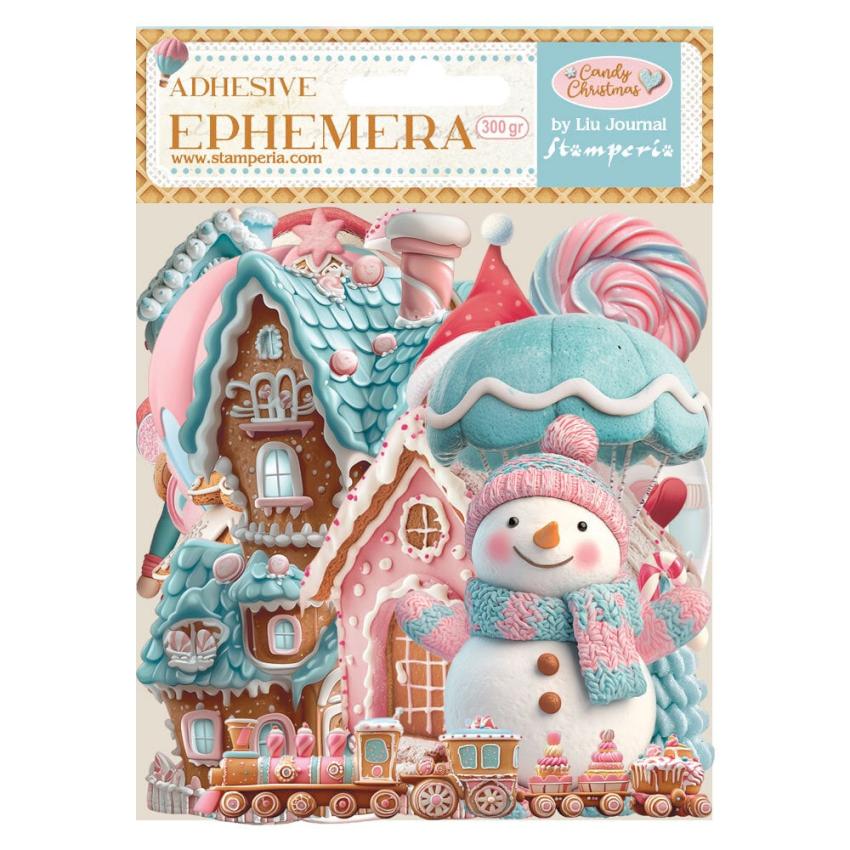 Stamperia - Stanzteile "Candy Christmas" Die Cuts Ephemera