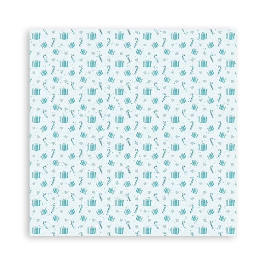 Stamperia - Designpapier "Candy Christmas" Maxi Paper Pack 12x12 Inch - 22 Bogen