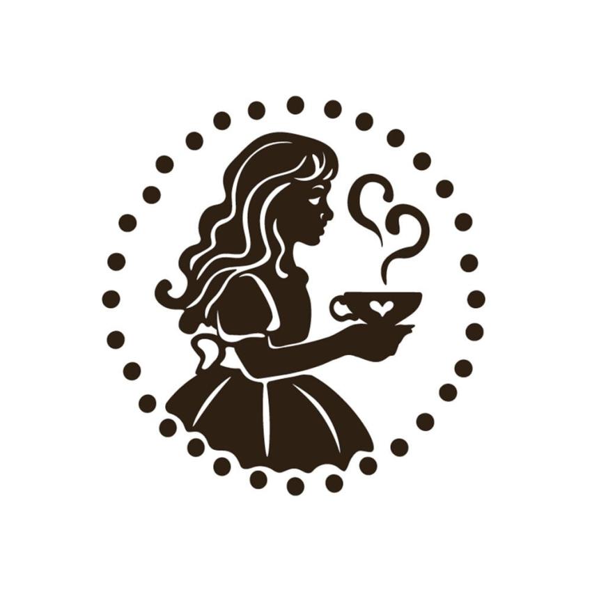 Stamperia - Wachssiegel Stempel "Alice in Christmas" Wax And Seals
