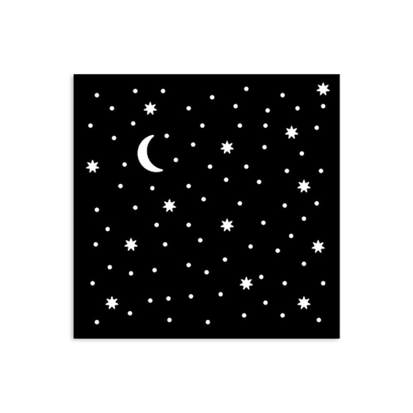 Stamperia - Schablone 12x12cm "Stars and Moon" Stencil