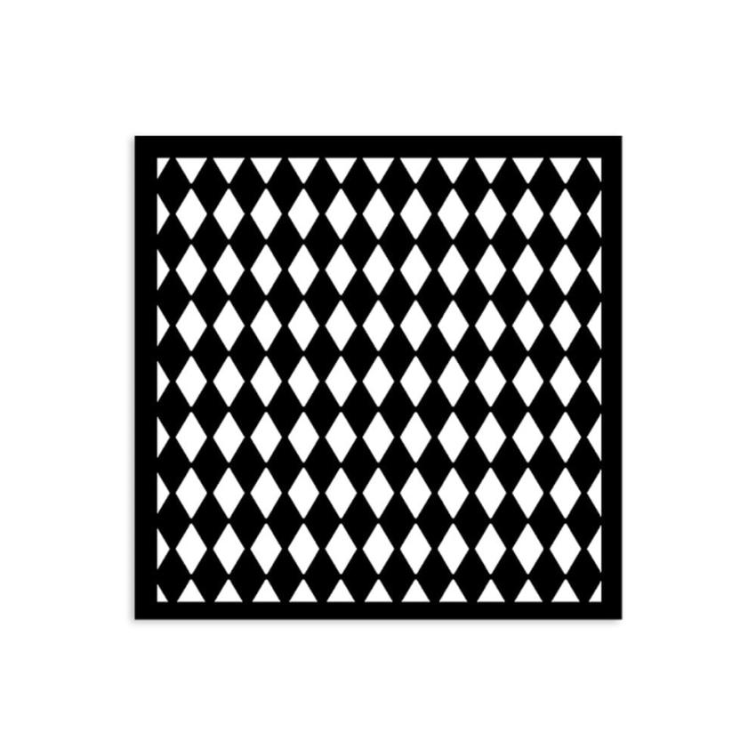 Stamperia - Schablone 12x12cm "Rhombus Pattern" Stencil