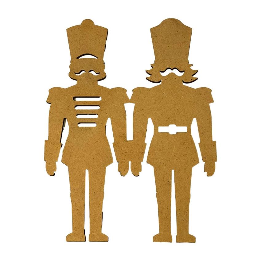 Stamperia - Holzteile "Soldiers" MDF Crafty Shapes Blanks