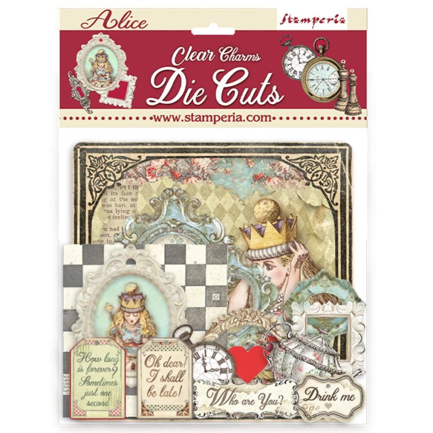 Stamperia - Junk Journal and Colouring Kit "Alice in Christmas"