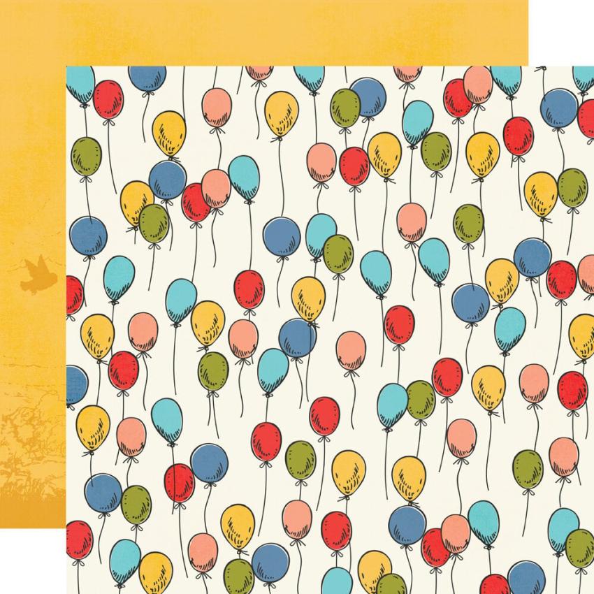 Simple Stories - Collections Kit "Say Cheese Classic Pooh Birthday" 12 Bogen Designpapier