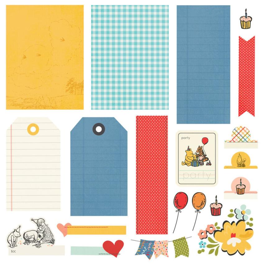 Simple Stories - Cards Kit "Say Cheese Classic Pooh Birthday"