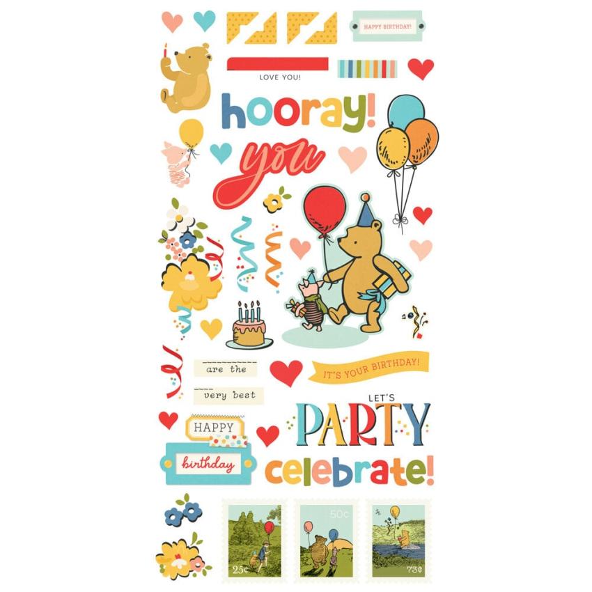 Simple Stories - Cards Kit "Say Cheese Classic Pooh Birthday"