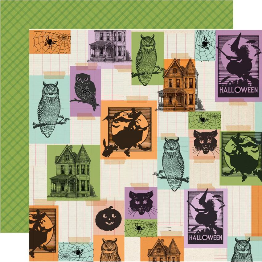 Simple Stories - Collections Kit "Spooky Things" 12 Bogen Designpapier