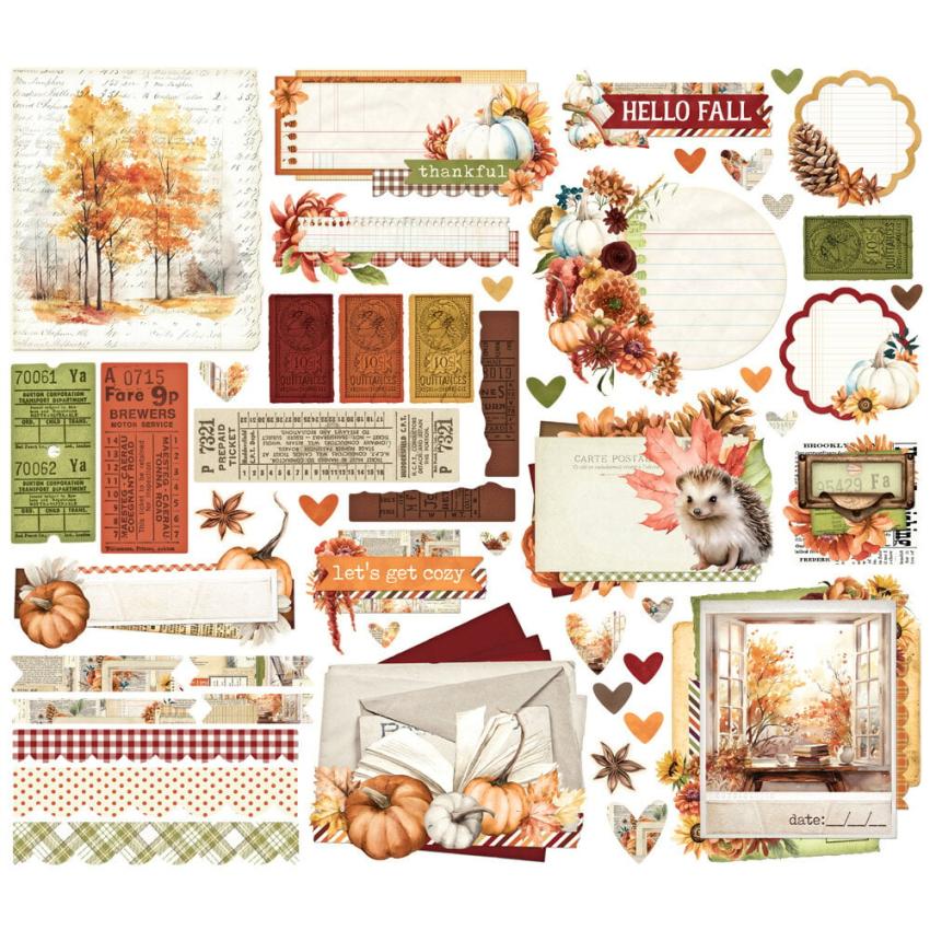 Simple Stories - Stanzteile "Simple Vintage Autumn Breeze" Die Cuts