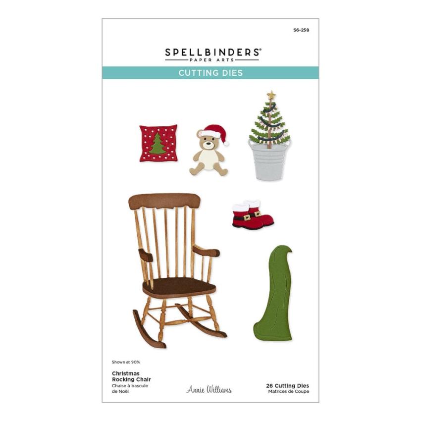 Spellbinders - Stanzschablone "Christmas Rocking Chair" Dies