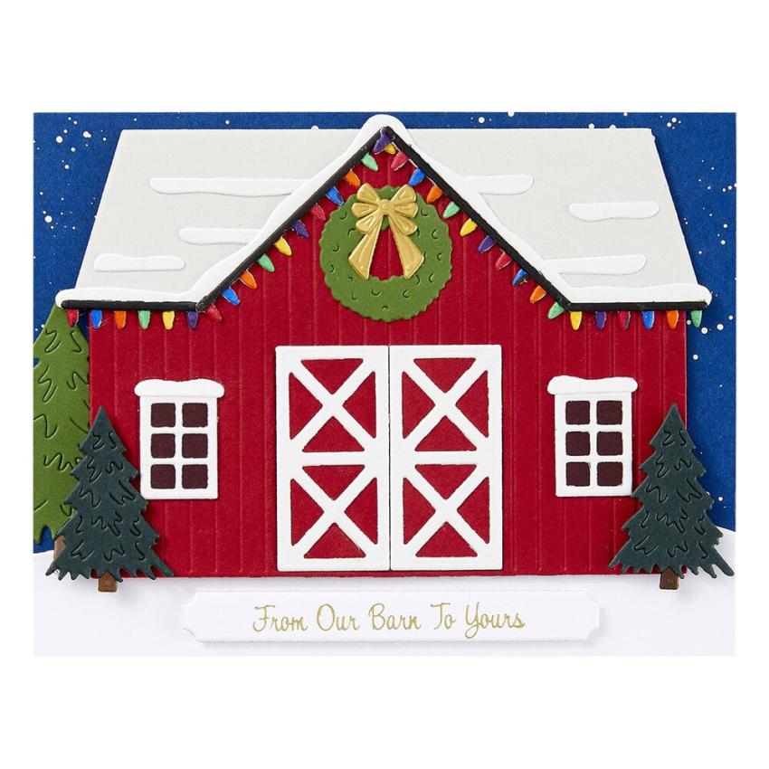 Spellbinders - Stanzschablone "Country Christmas Barn" Dies
