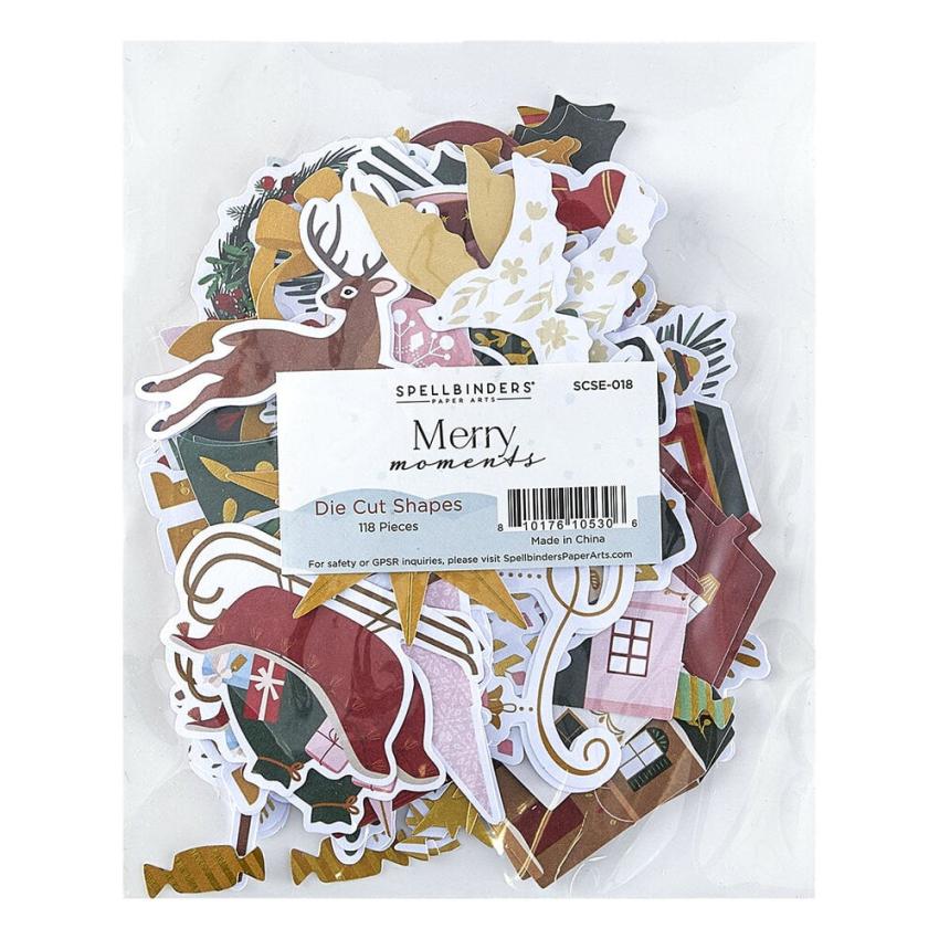 Spellbinders - Stanzteile "Merry Moments Shapes" Die Cuts