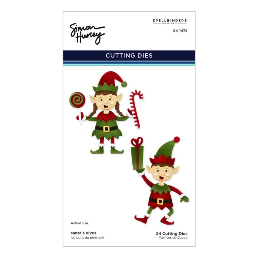 Spellbinders - Stanzschablone "Santa's Elves" Dies