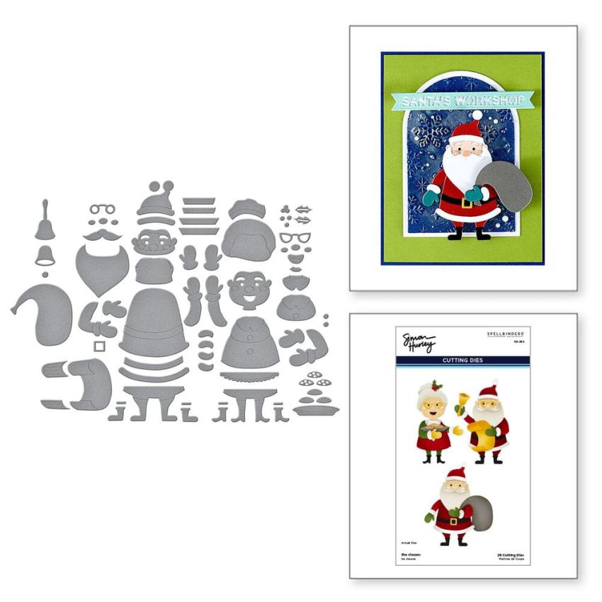 Spellbinders - Stanzschablone "The Clauses" Dies