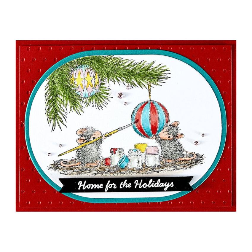 Spellbinders - Gummistempel Set "Unwrapping Memories" Cling Stamp