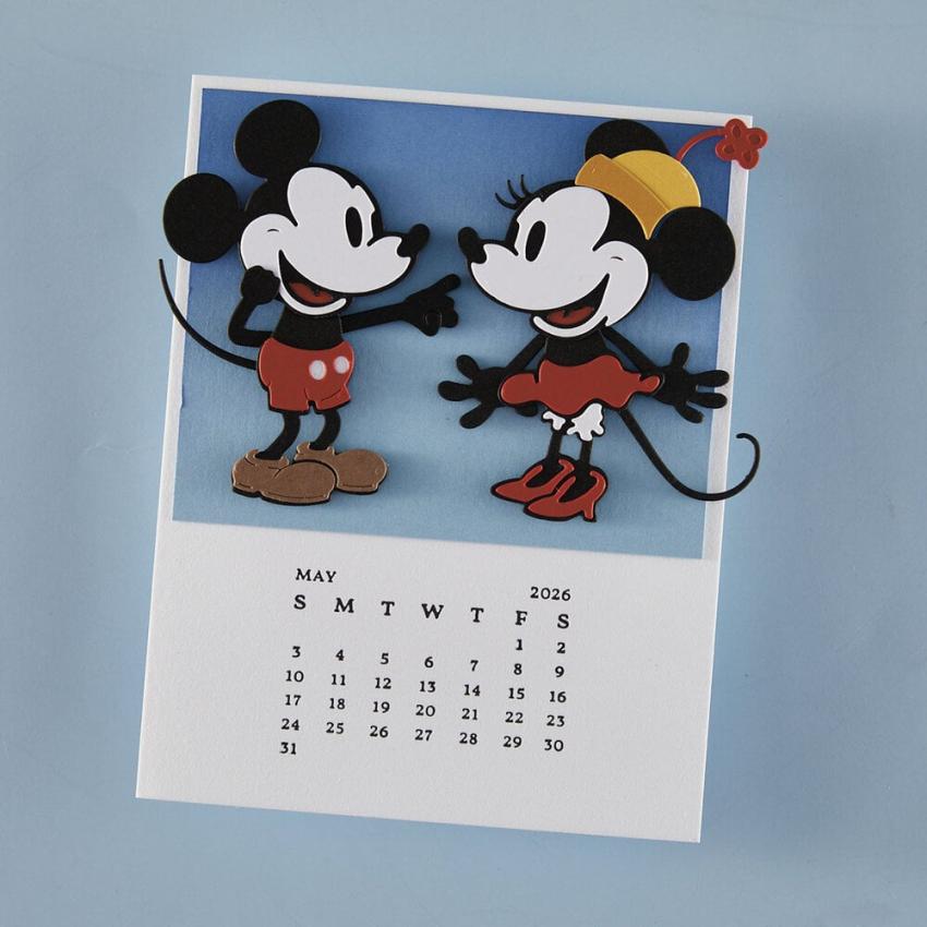 Spellbinders - Buchdrucktechnik "DIY 2026 Calendar" BetterPress Plate