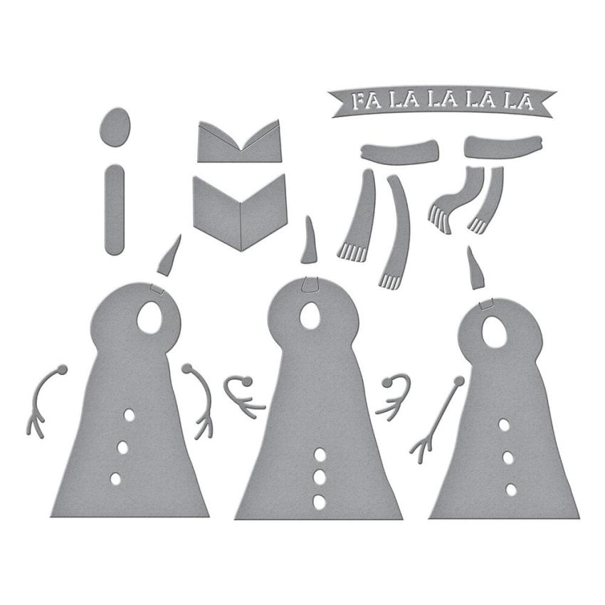 Spellbinders - Stanzschablone "The Snow Notes" Dies