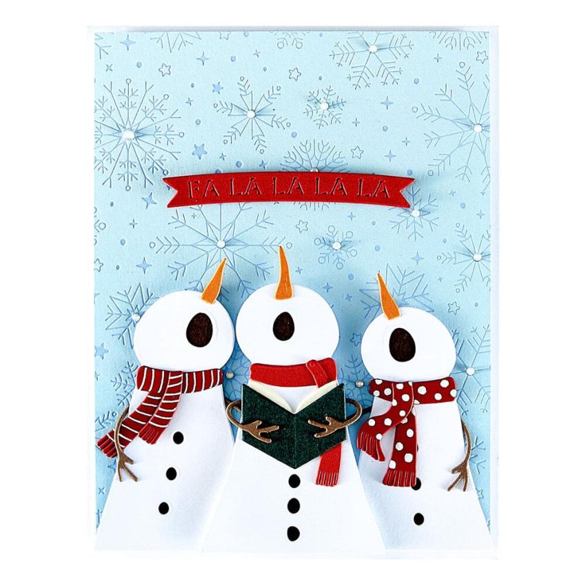 Spellbinders - Stanzschablone "The Snow Notes" Dies