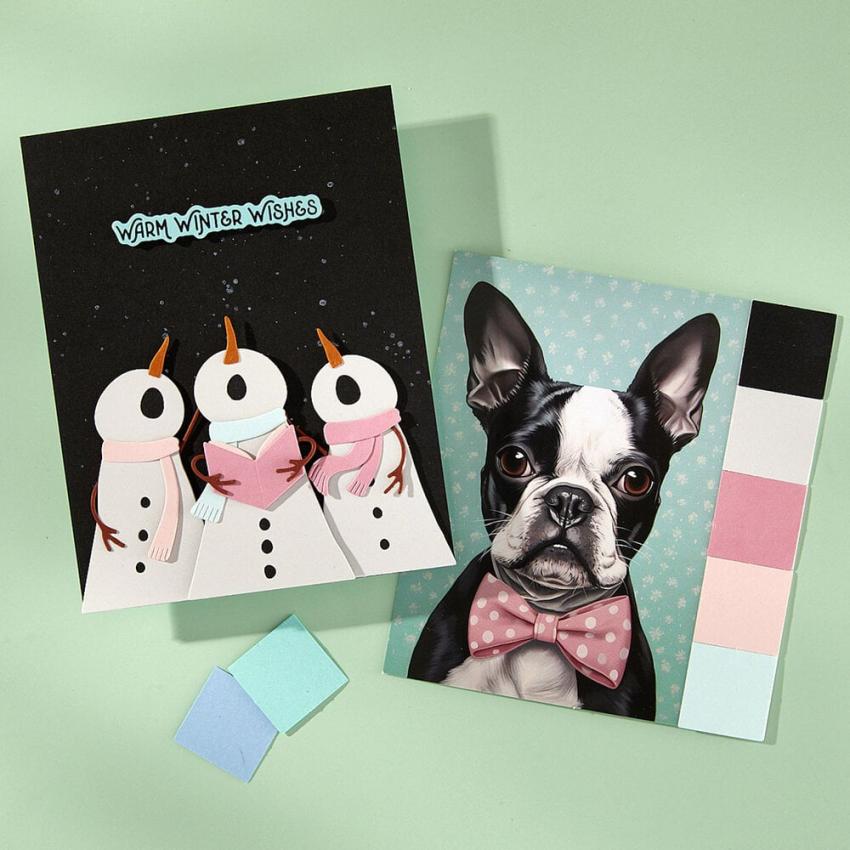 Spellbinders - Stanzschablone "The Snow Notes" Dies