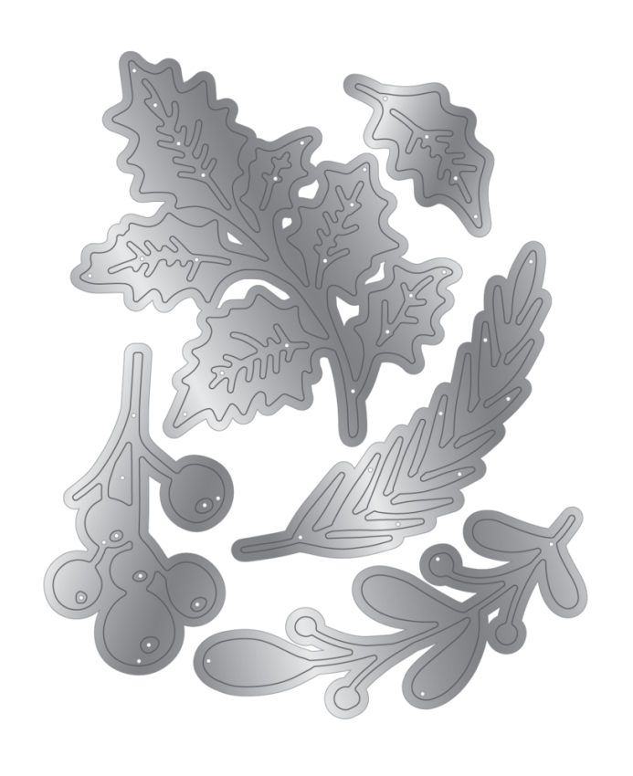 Crafters Companion - Stanzschablone "Seasonal Foliage" Dies