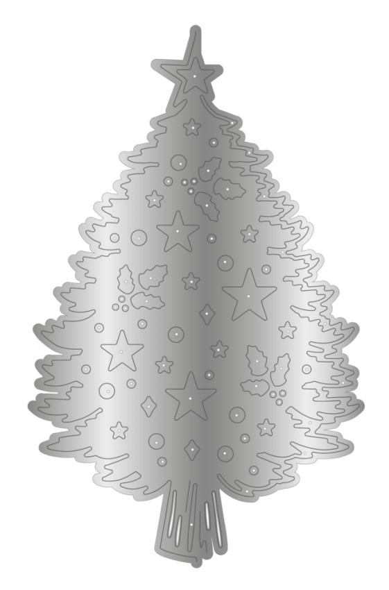 Crafters Companion - Stanzschablone "Christmas Tree" Dies