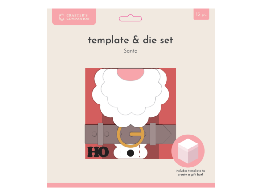 Crafters Companion - Stanzschablone "Santa" Dies