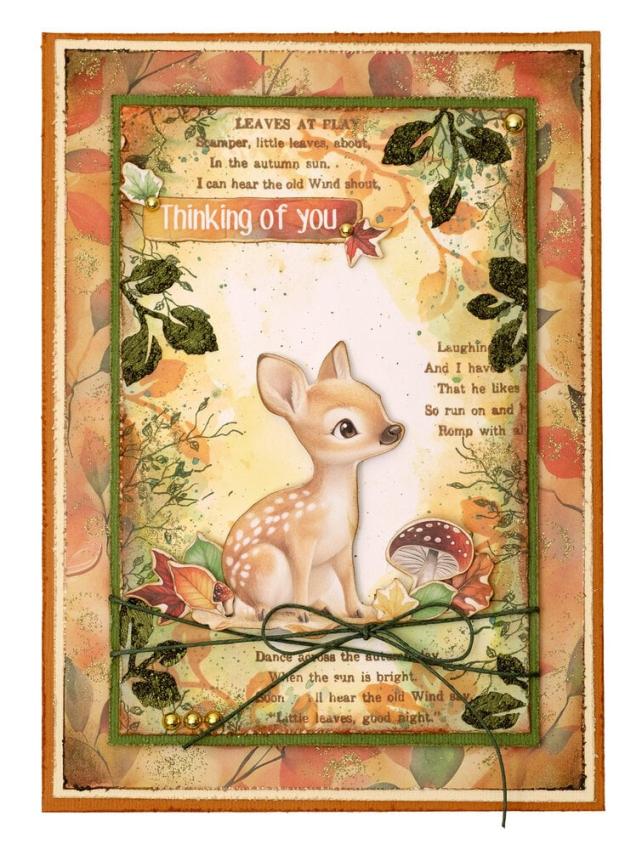 Studio Light - Stanzteile "Charming Autumn" Die Cut Block - 20 Bogen