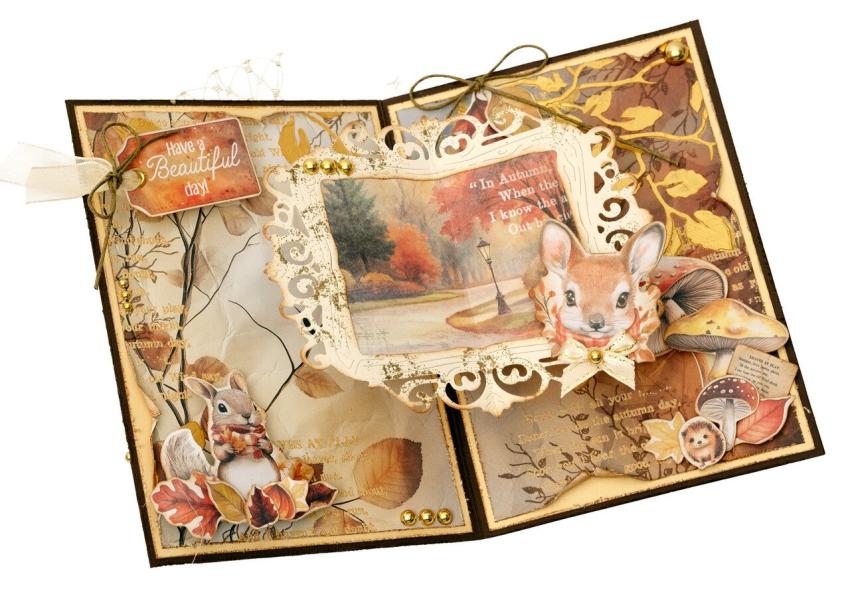 Studio Light - Designpapier "Charming Autumn" Designer Paper Pad A4 - 36 Bogen