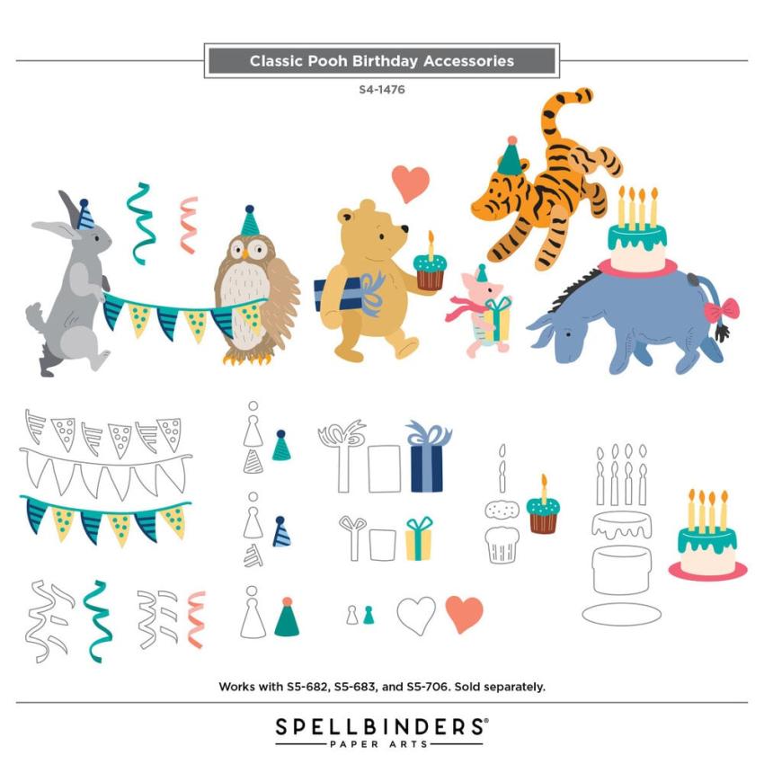 Spellbinders - Stanzschablone "Accessories" Dies