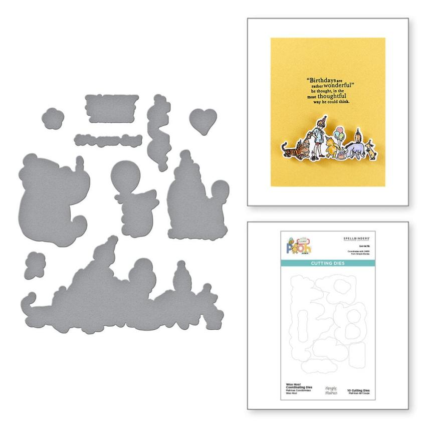 Spellbinders - Stanzschablone "Woo Hoo!" Dies