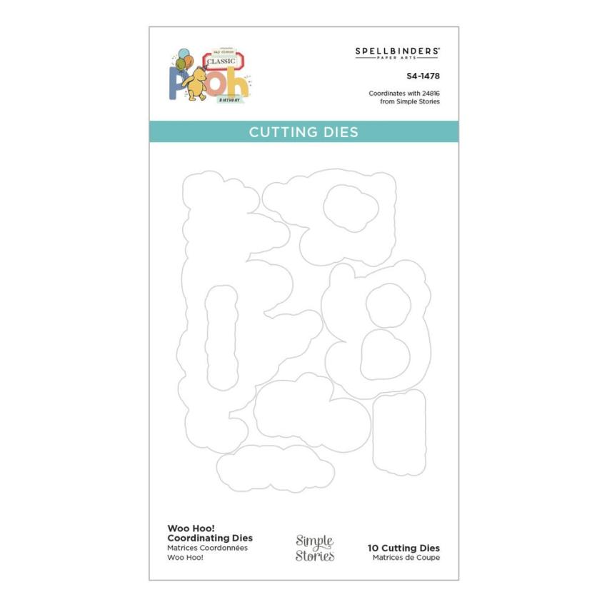 Spellbinders - Stanzschablone "Woo Hoo!" Dies