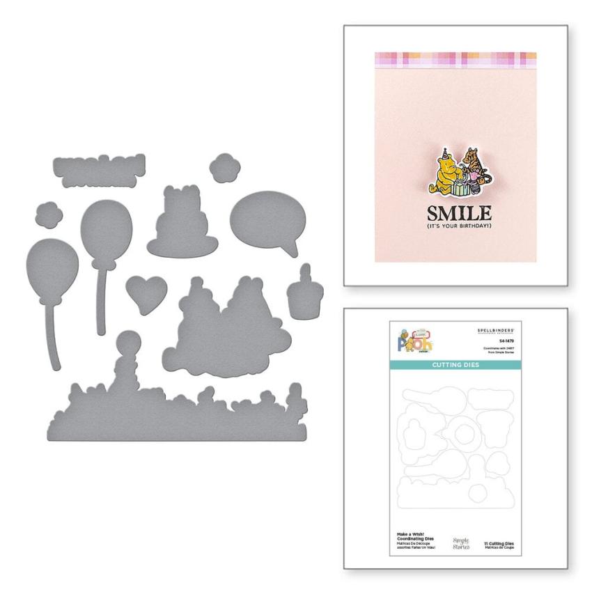 Spellbinders - Stanzschablone "Make A Wish!" Dies
