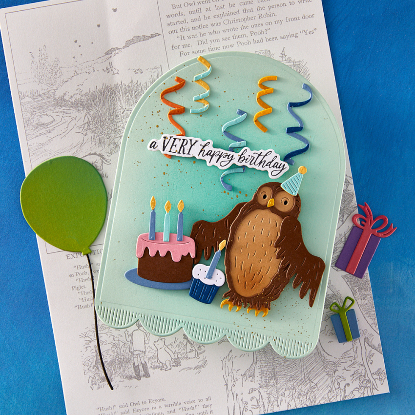 Spellbinders - Stanzschablone "Rabbit & Owl" Dies