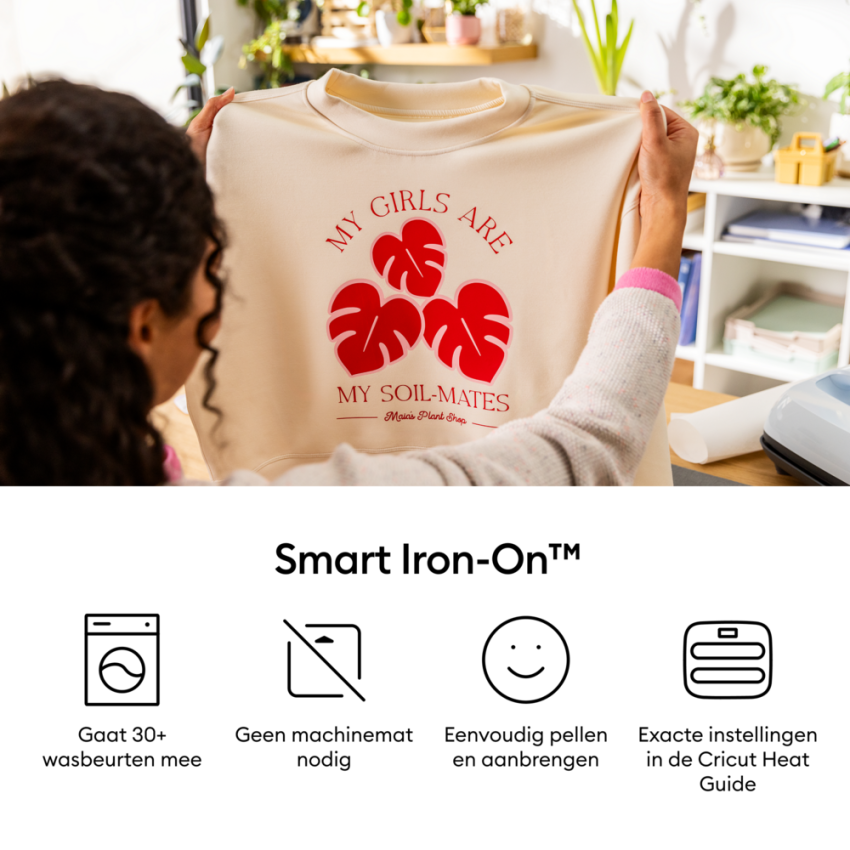 Cricut™ - Smart  Iron-On™ Matte "Silver"