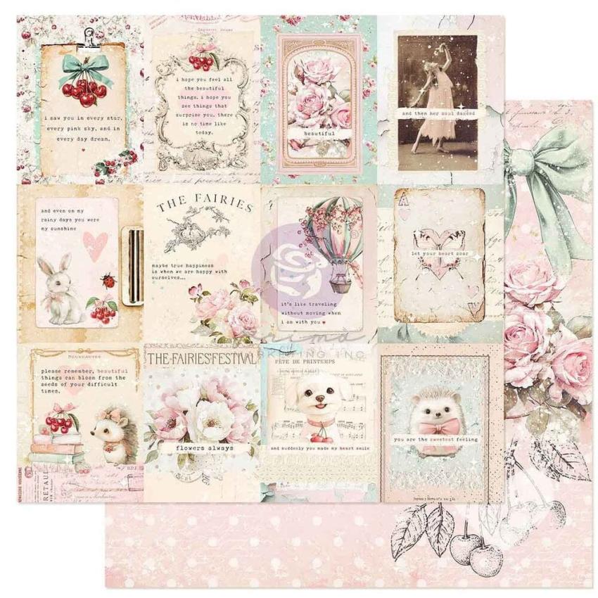 Prima Marketing - Designpapier "Cherry Sweet" Paper Pack 12x12 Inch - 16 Bogen