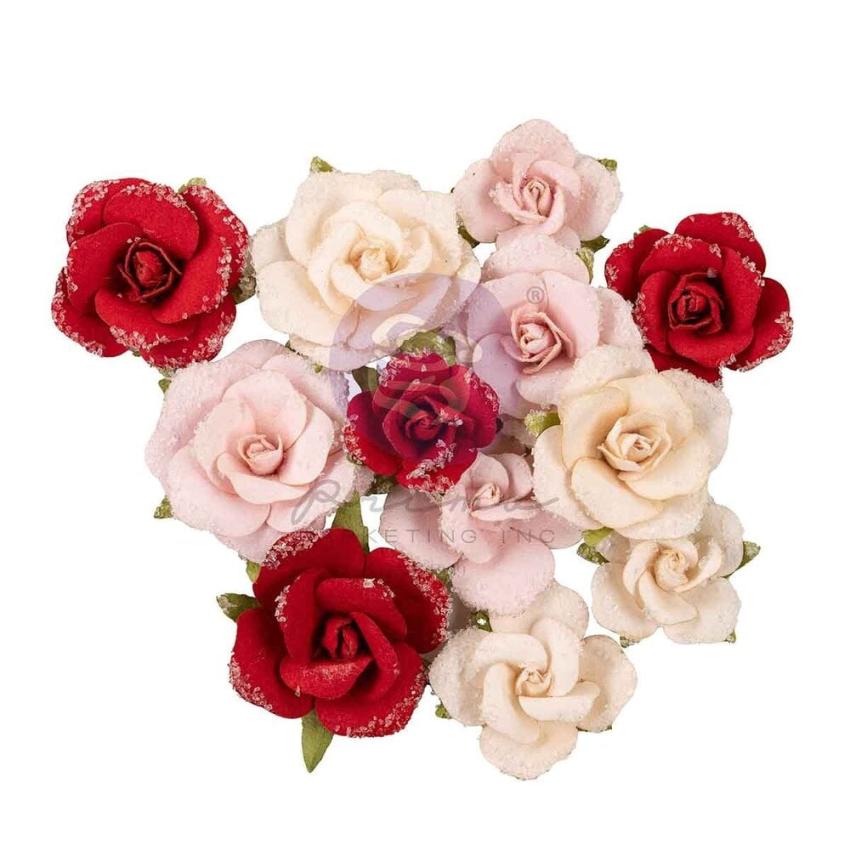 Prima Marketing - Papier Blumen "Shades Of Sweet" Flowers Cheery Sweet
