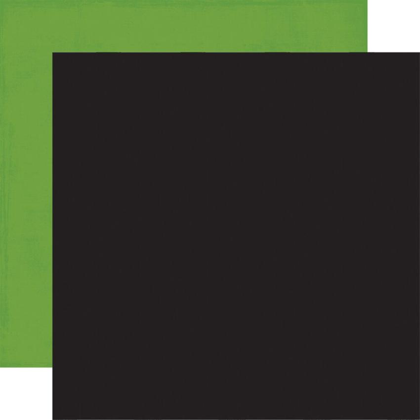 Echo Park - Cardstock "Ghosts And Goblins" Coordinating Solids Paper 12x12 Inch - 6 Bogen 