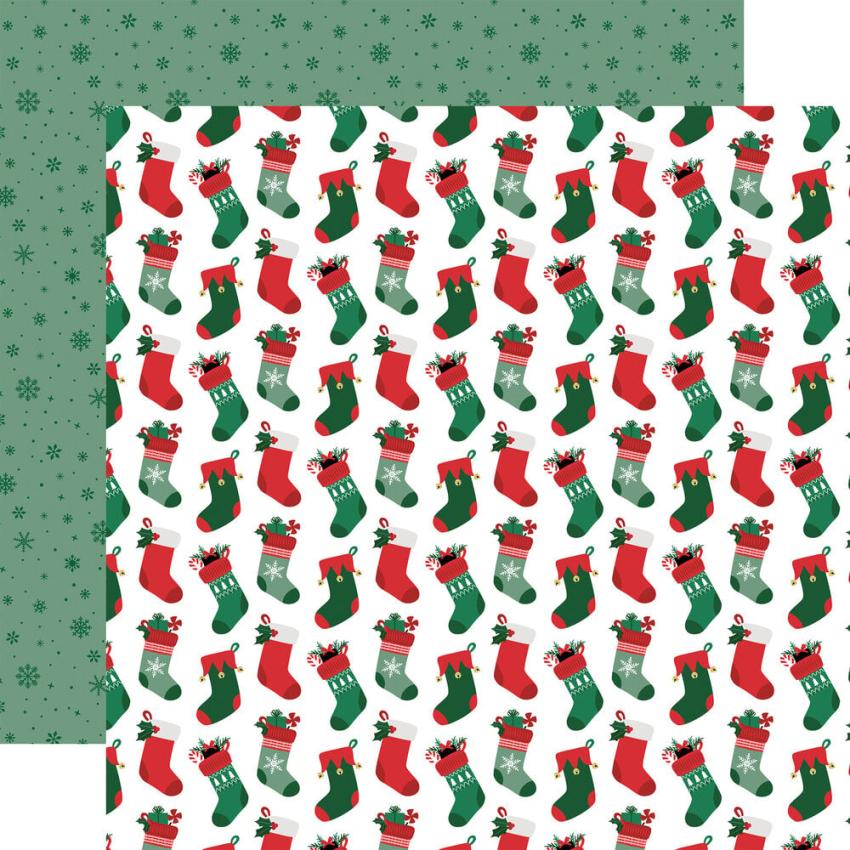 Echo Park - Designpapier "Christmas Express" Collection Kit 12x12 Inch - 12 Bogen