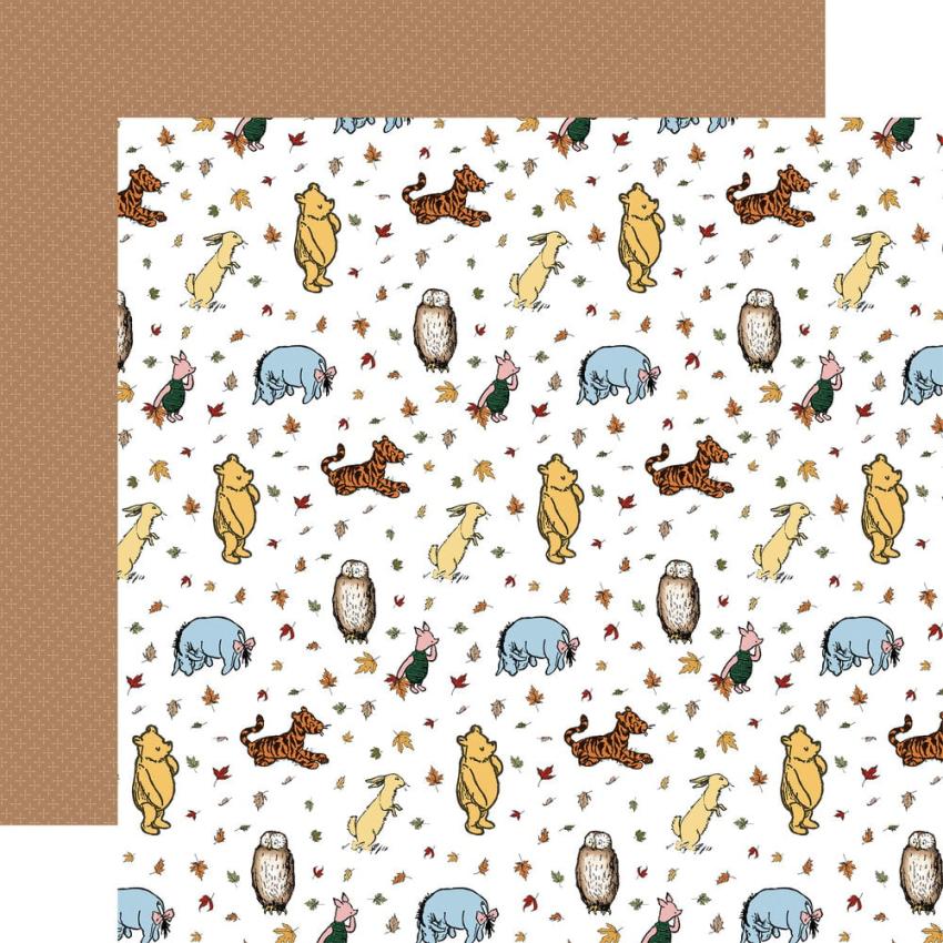 Echo Park - Designpapier "Winnie The Pooh Autumn" Collection Kit 12x12 Inch - 12 Bogen